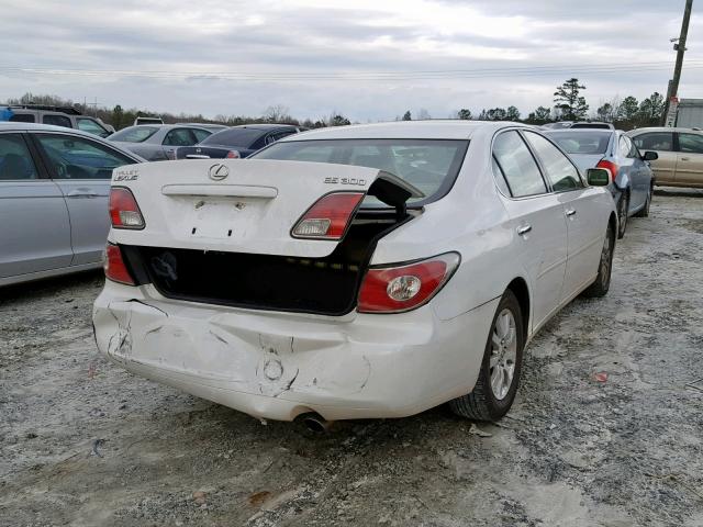 JTHBF30G325025386 - 2002 LEXUS ES 300 WHITE photo 4