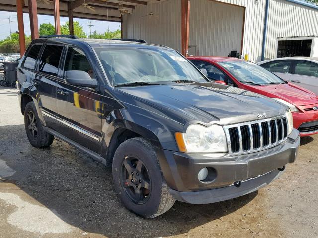 1J8HR58275C613954 - 2005 JEEP GRAND CHER CHARCOAL photo 1