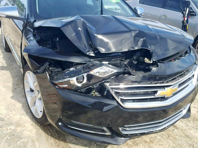 2G1125S35J9153881 - 2018 CHEVROLET IMPALA PRE BLACK photo 9