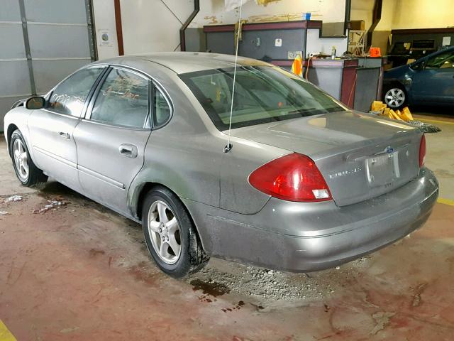 1FAFP55U73G255549 - 2003 FORD TAURUS SES GREEN photo 3