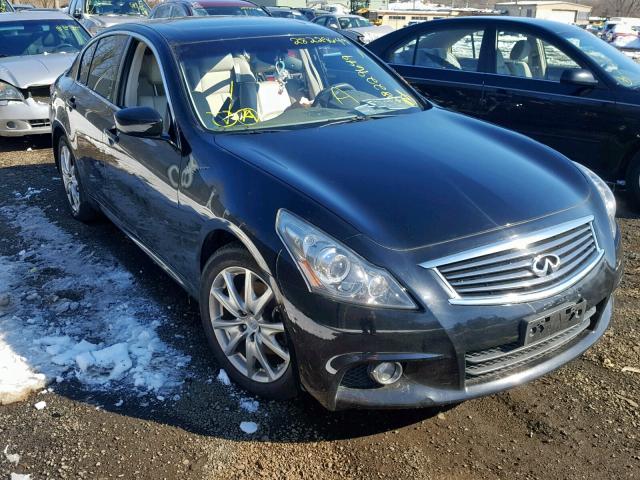 JN1CV6AR6CM971647 - 2012 INFINITI G37 BLACK photo 1