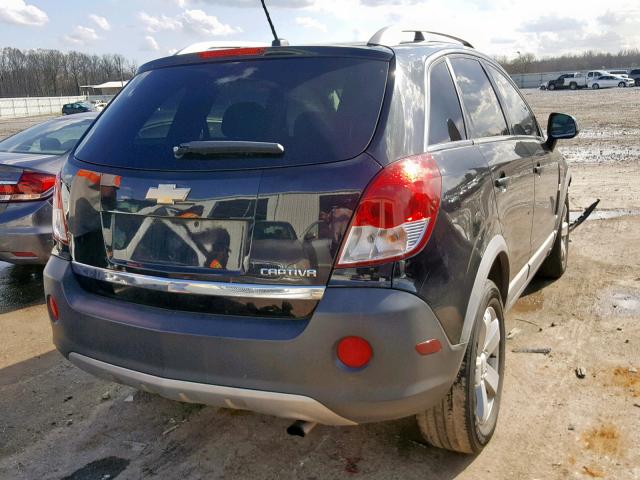 3GNAL2EK2CS623187 - 2012 CHEVROLET CAPTIVA SP BLACK photo 4