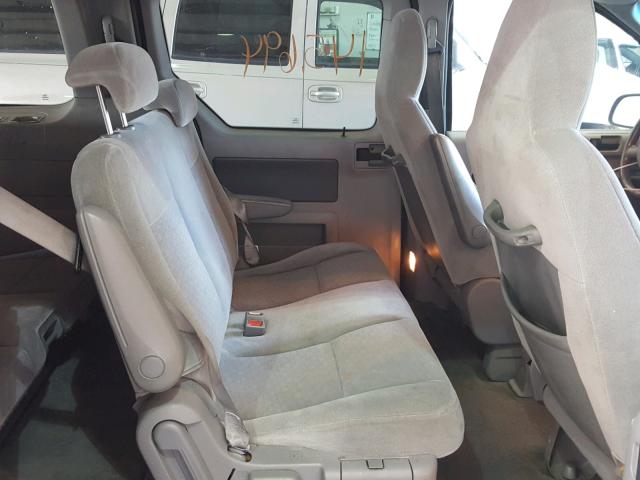 2FMZA51627BA17603 - 2007 FORD FREESTAR S GRAY photo 6