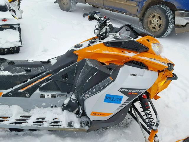 2BPSUMKLXKV000101 - 2019 SKI DOO RENEGADE YELLOW photo 5