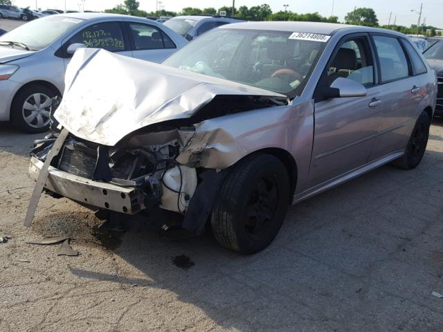 1G1ZT63876F109007 - 2006 CHEVROLET MALIBU MAX 银色 照片 2