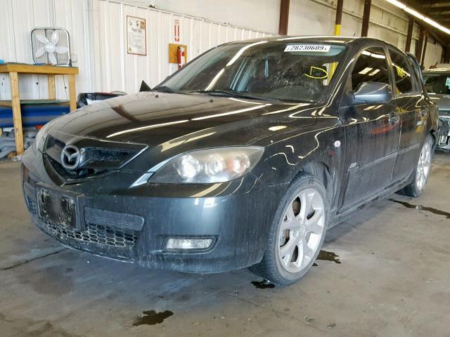 JM1BK343091221730 - 2009 MAZDA 3 S GRAY photo 2