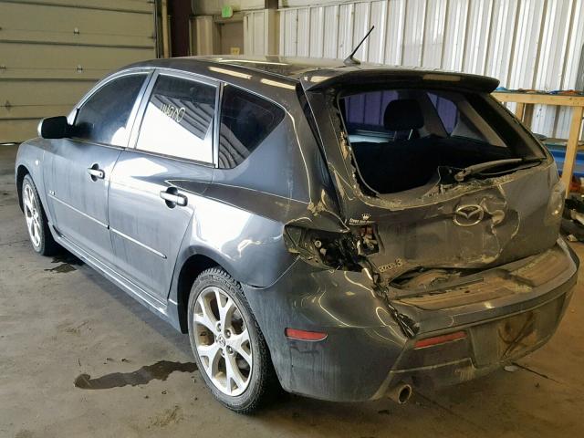 JM1BK343091221730 - 2009 MAZDA 3 S GRAY photo 3