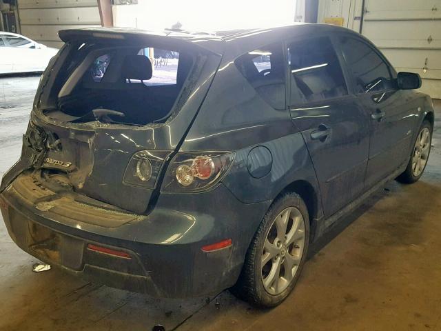 JM1BK343091221730 - 2009 MAZDA 3 S GRAY photo 4