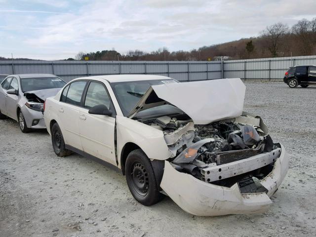 1G1ZS58F78F119284 - 2008 CHEVROLET MALIBU LS WHITE photo 1