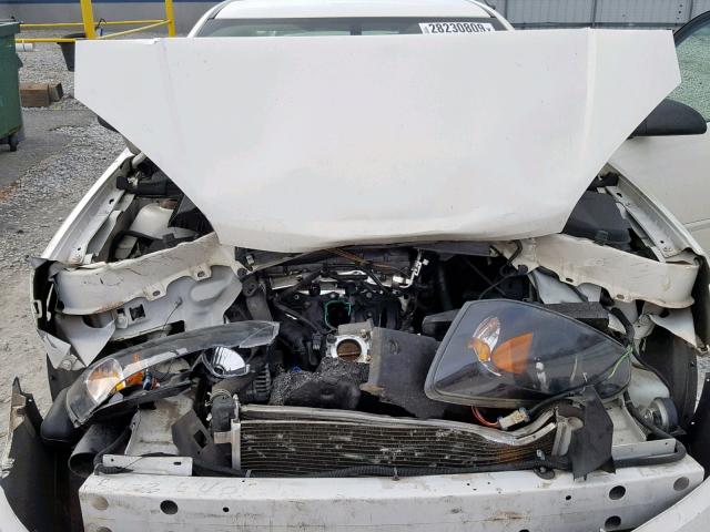 1G1ZS58F78F119284 - 2008 CHEVROLET MALIBU LS WHITE photo 7