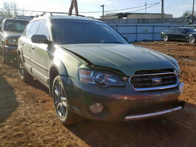 4S4BP86C354357625 - 2005 SUBARU LEGACY OUT GREEN photo 1