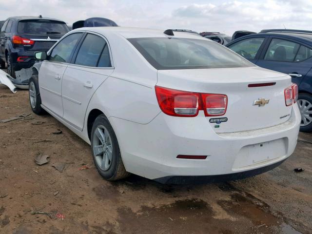1G11B5SL8EF203816 - 2014 CHEVROLET MALIBU LS WHITE photo 3