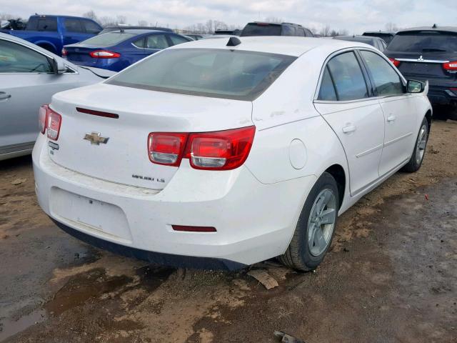 1G11B5SL8EF203816 - 2014 CHEVROLET MALIBU LS WHITE photo 4