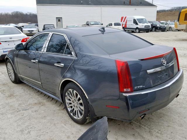 1G6DL5EG9A0146378 - 2010 CADILLAC CTS PERFOR GRAY photo 3