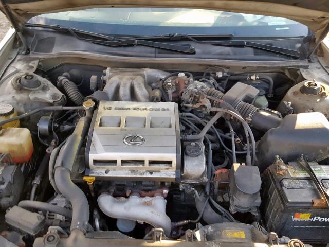 JT8BF28GXW5016625 - 1998 LEXUS ES 300 TAN photo 7