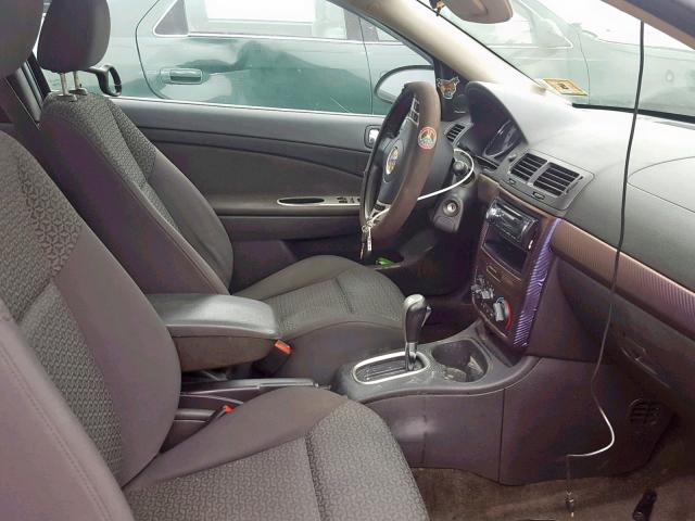 1G2AL15F977194189 - 2007 PONTIAC G5 BLACK photo 5