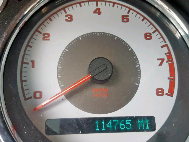 1G2AL15F977194189 - 2007 PONTIAC G5 BLACK photo 8