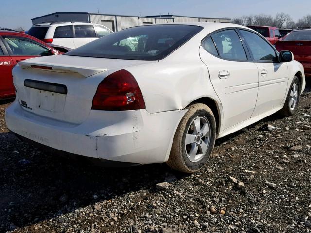 2G2WP552961203905 - 2006 PONTIAC GRAND PRIX WHITE photo 4