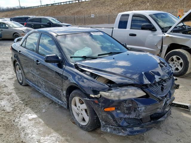 1YVFP80D035M40793 - 2003 MAZDA 6 S BLACK photo 1