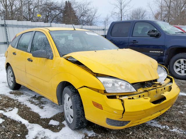 1FAFP37N67W249649 - 2007 FORD FOCUS ZX5 YELLOW photo 1