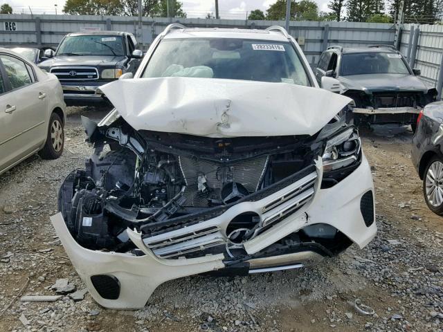 4JGDF6EE6HA944801 - 2017 MERCEDES-BENZ GLS 450 4M WHITE photo 9