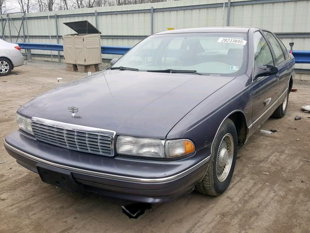 1G1BL52W1SR103773 - 1995 CHEVROLET CAPRICE CL SILVER photo 2