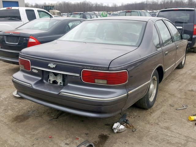 1G1BL52W1SR103773 - 1995 CHEVROLET CAPRICE CL SILVER photo 4