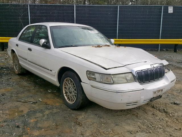 2MEFM74W1YX732039 - 2000 MERCURY GRAND MARQ WHITE photo 1