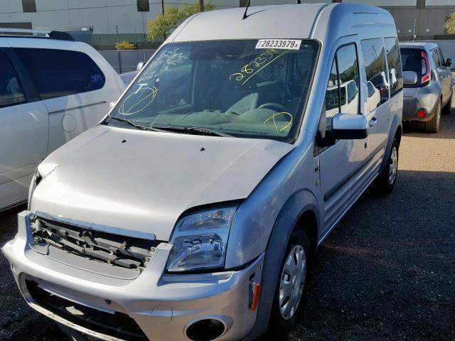 NM0KS9CN0CT107225 - 2012 FORD TRANSIT CO GRAY photo 2