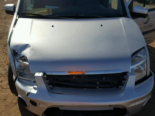 NM0KS9CN0CT107225 - 2012 FORD TRANSIT CO GRAY photo 7