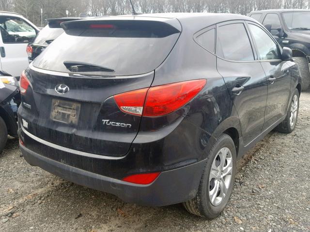 KM8JT3AB2DU770269 - 2013 HYUNDAI TUCSON GL BLACK photo 4