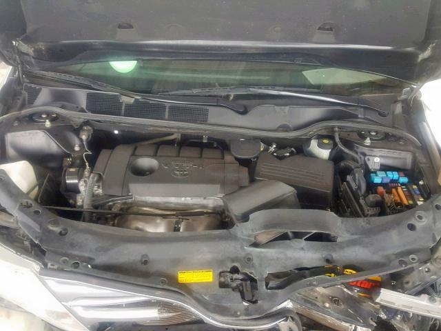 4T3ZA3BB5AU034095 - 2010 TOYOTA VENZA BLACK photo 7