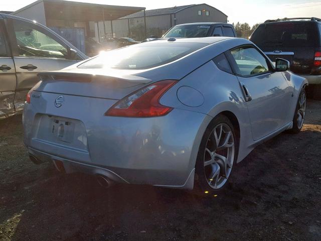 JN1AZ4EH7EM636076 - 2014 NISSAN 370Z BASE SILVER photo 4