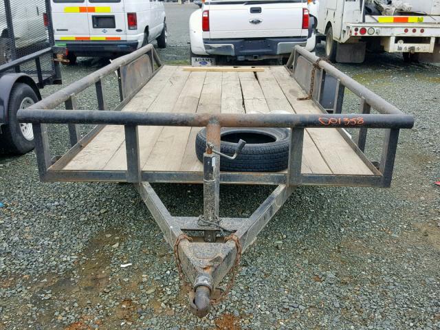 154FS162X2T001358 - 2002 UTILIMASTER TRAILER BLACK photo 7