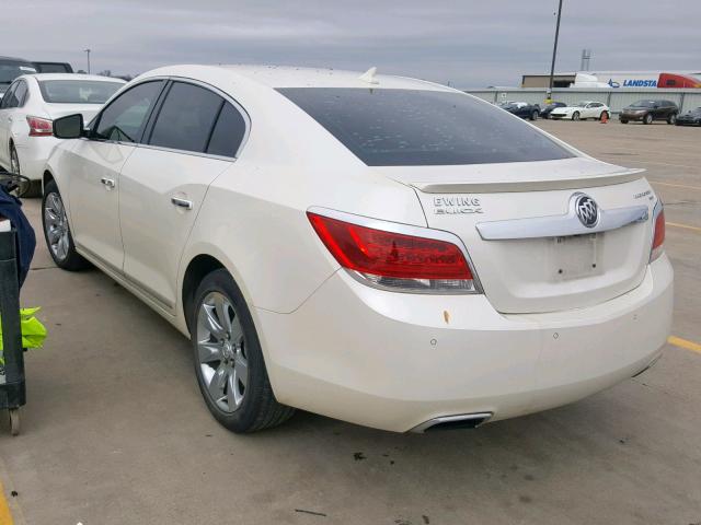 1G4GE5GD9BF349272 - 2011 BUICK LACROSSE C WHITE photo 3