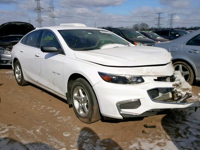 1G1ZB5ST3GF293558 - 2016 CHEVROLET MALIBU LS 白色 照片 1