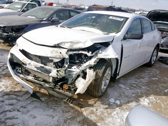 1G1ZB5ST3GF293558 - 2016 CHEVROLET MALIBU LS 白色 照片 2