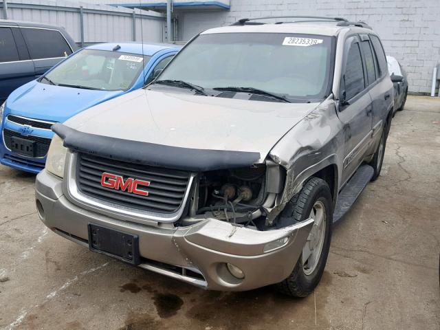 1GKDT13S732263661 - 2003 GMC ENVOY BEIGE photo 2