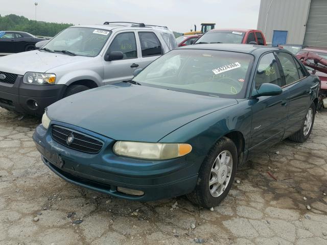 2G4WB52KXX1573174 - 1999 BUICK REGAL LS GREEN photo 2