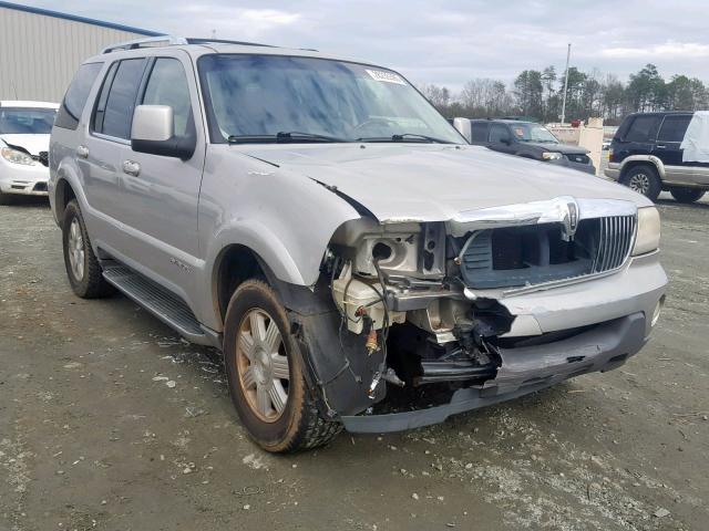5LMEU68H65ZJ13373 - 2005 LINCOLN AVIATOR 银色 照片 1
