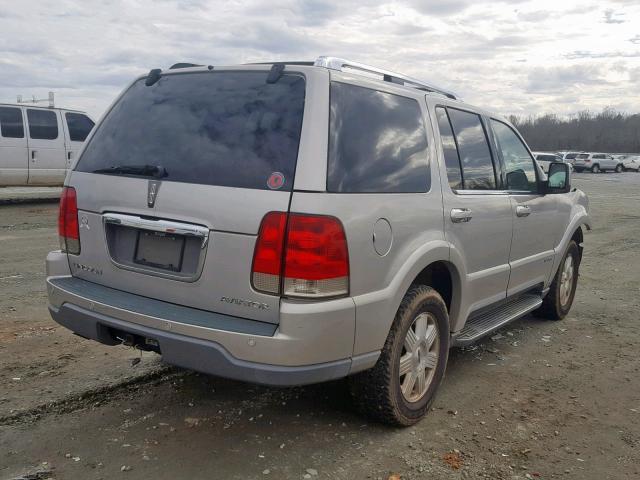 5LMEU68H65ZJ13373 - 2005 LINCOLN AVIATOR 银色 照片 4