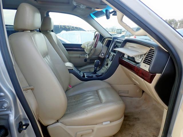 5LMEU68H65ZJ13373 - 2005 LINCOLN AVIATOR 银色 照片 5