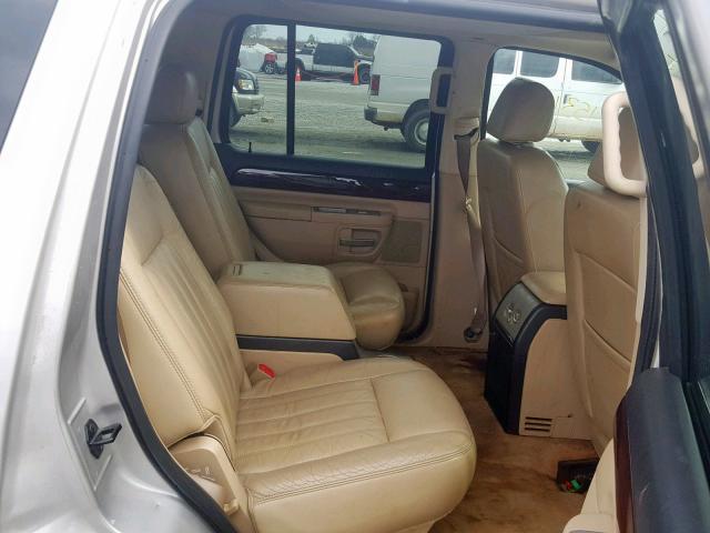 5LMEU68H65ZJ13373 - 2005 LINCOLN AVIATOR 银色 照片 6