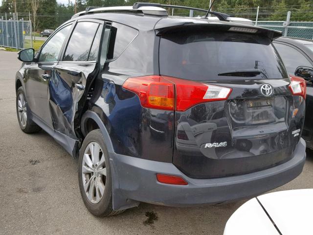 2T3DFREV1DW072772 - 2013 TOYOTA RAV4 LIMIT BLACK photo 3