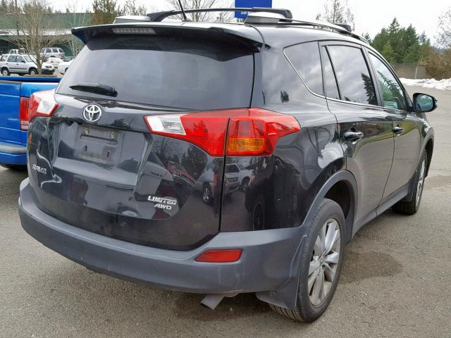 2T3DFREV1DW072772 - 2013 TOYOTA RAV4 LIMIT BLACK photo 4