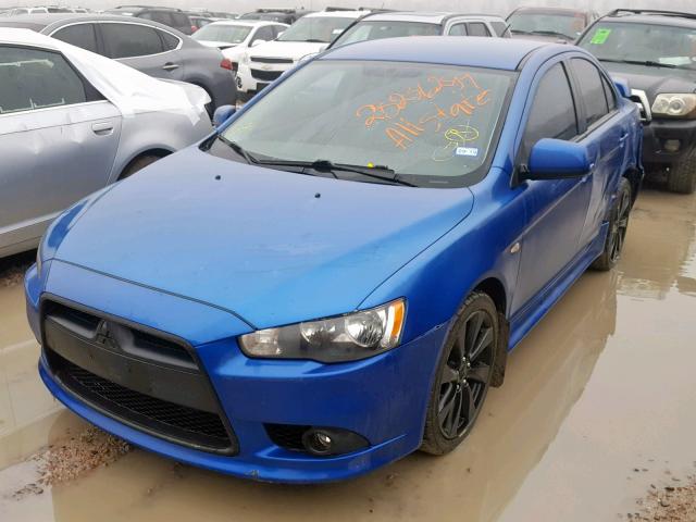 JA32U8FWXCU026981 - 2012 MITSUBISHI LANCER GT BLUE photo 2