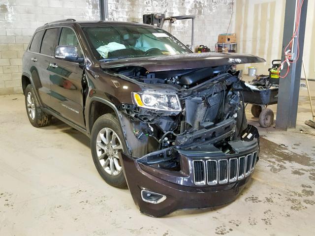 1C4RJFBG1GC494637 - 2016 JEEP GRAND CHER BROWN photo 1