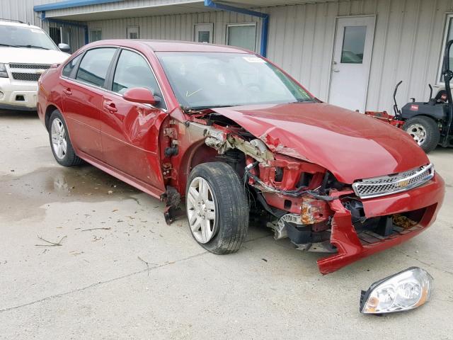 2G1WB5E31F1170782 - 2015 CHEVROLET IMPALA LIM RED photo 1