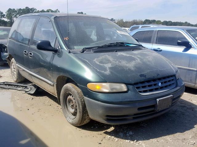 2P4FP25B6XR281633 - 1999 PLYMOUTH VOYAGER GREEN photo 1