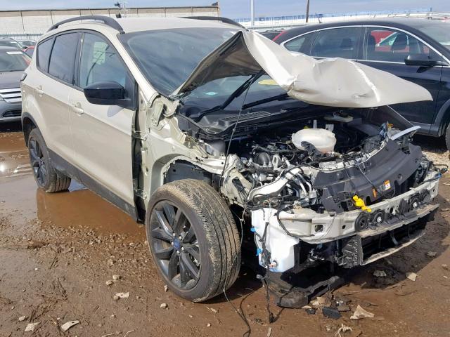 1FMCU9GD1JUB08633 - 2018 FORD ESCAPE SE TAN photo 1